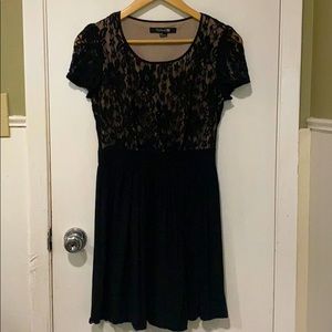 Forever 21 Black Lace Dress
